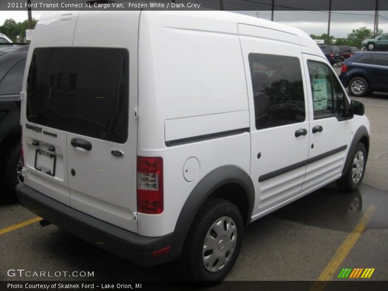 Frozen White / Dark Grey 2011 Ford Transit Connect XL Cargo Van