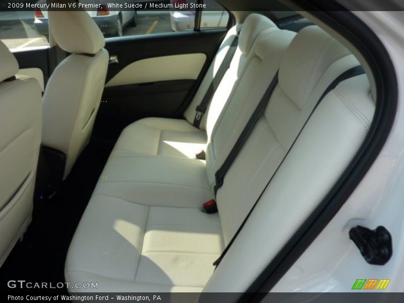 White Suede / Medium Light Stone 2009 Mercury Milan V6 Premier