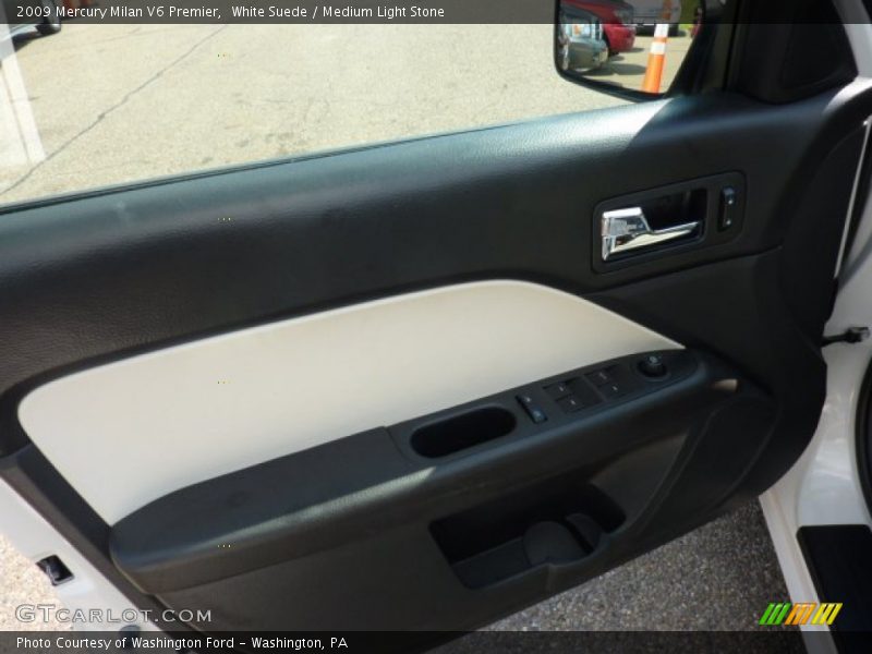 White Suede / Medium Light Stone 2009 Mercury Milan V6 Premier