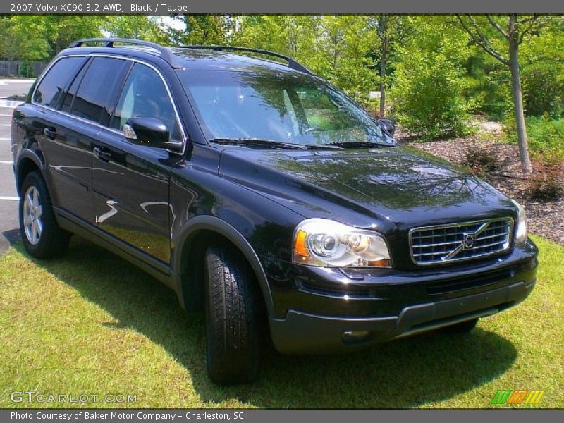 Black / Taupe 2007 Volvo XC90 3.2 AWD