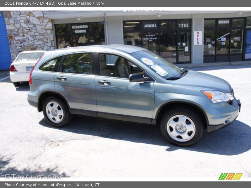 Opal Sage Metallic / Ivory 2011 Honda CR-V LX 4WD