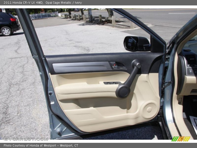 Opal Sage Metallic / Ivory 2011 Honda CR-V LX 4WD
