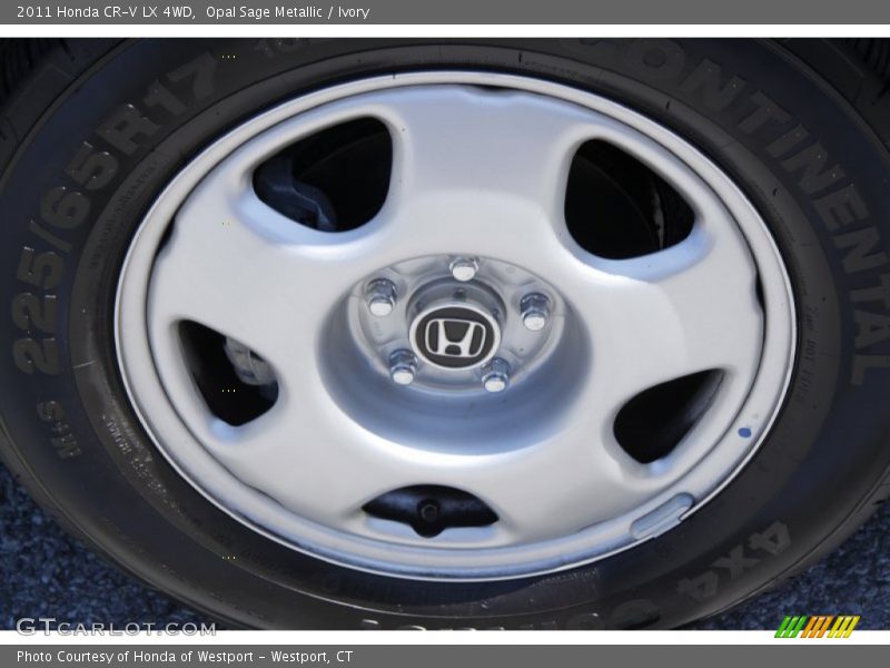 Opal Sage Metallic / Ivory 2011 Honda CR-V LX 4WD