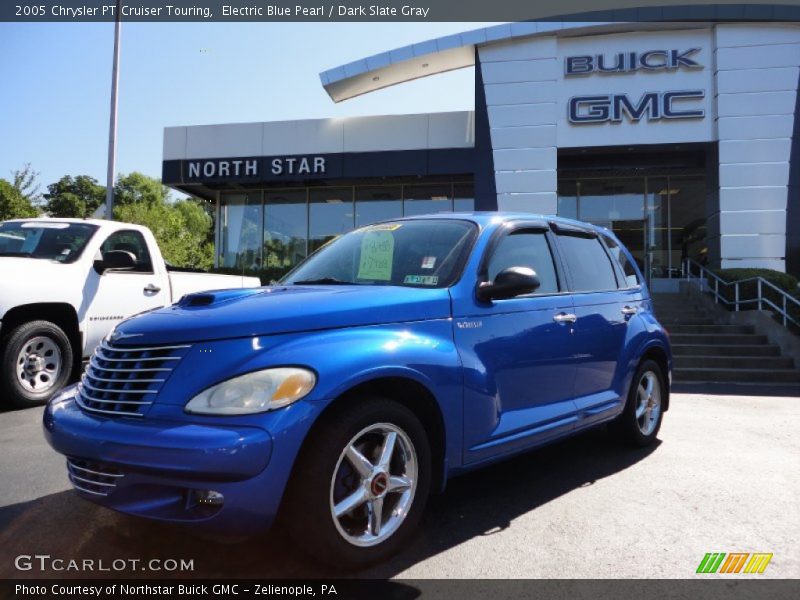 Electric Blue Pearl / Dark Slate Gray 2005 Chrysler PT Cruiser Touring