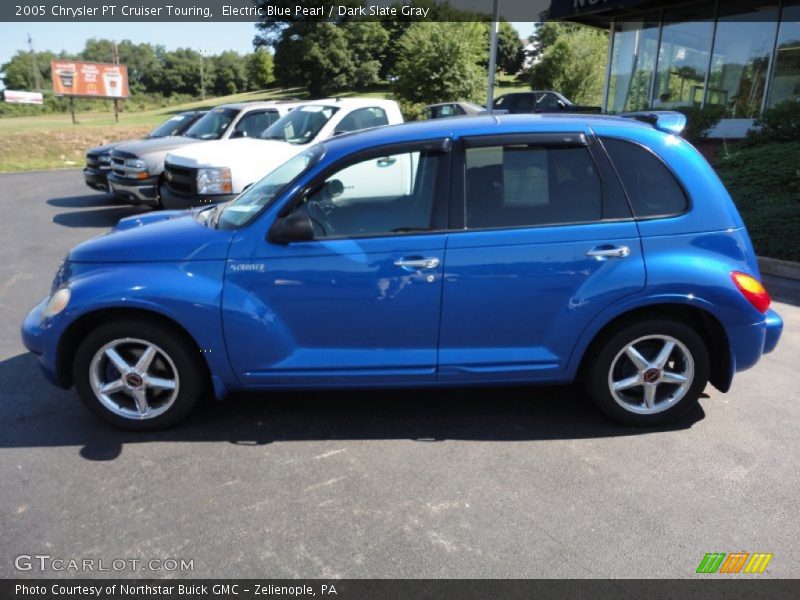 Electric Blue Pearl / Dark Slate Gray 2005 Chrysler PT Cruiser Touring