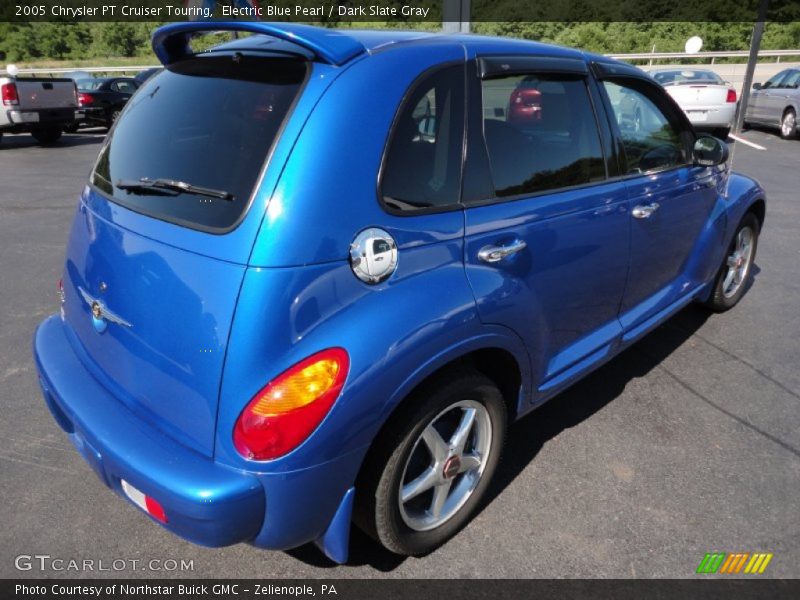 Electric Blue Pearl / Dark Slate Gray 2005 Chrysler PT Cruiser Touring