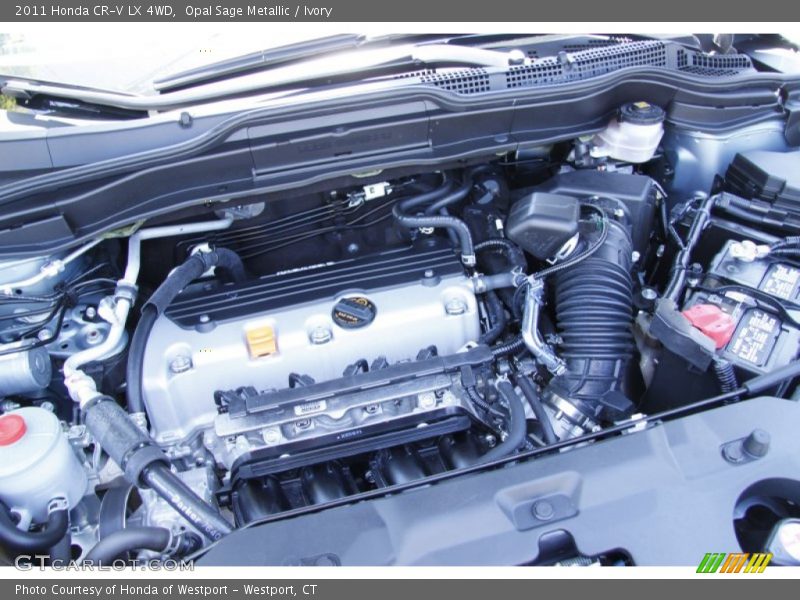  2011 CR-V LX 4WD Engine - 2.4 Liter DOHC 16-Valve i-VTEC 4 Cylinder