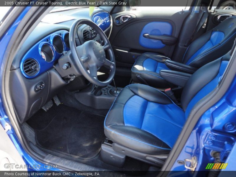 Electric Blue Pearl / Dark Slate Gray 2005 Chrysler PT Cruiser Touring