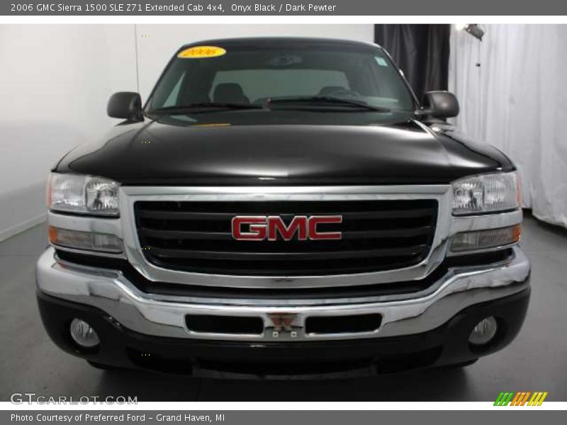 Onyx Black / Dark Pewter 2006 GMC Sierra 1500 SLE Z71 Extended Cab 4x4