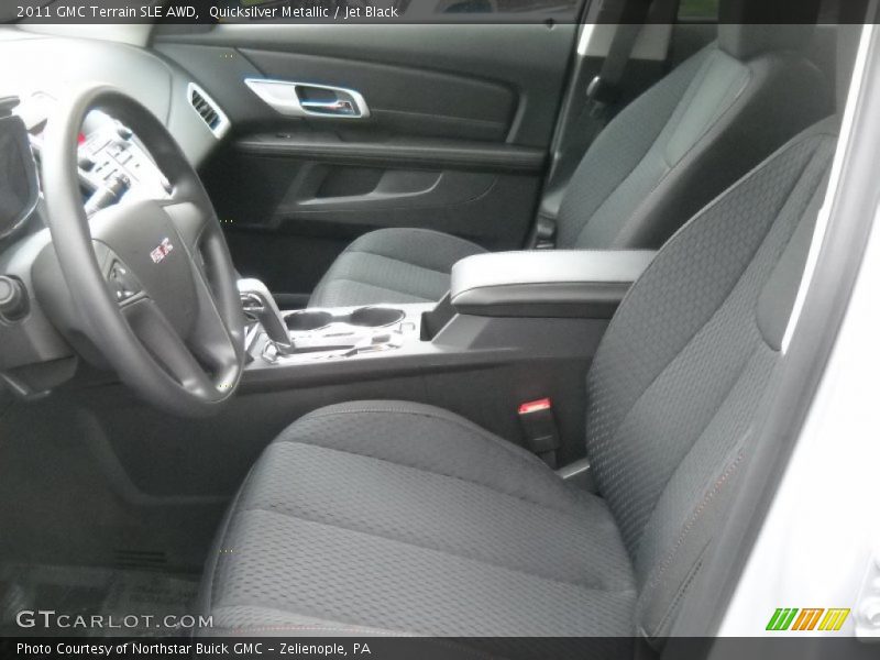 Quicksilver Metallic / Jet Black 2011 GMC Terrain SLE AWD