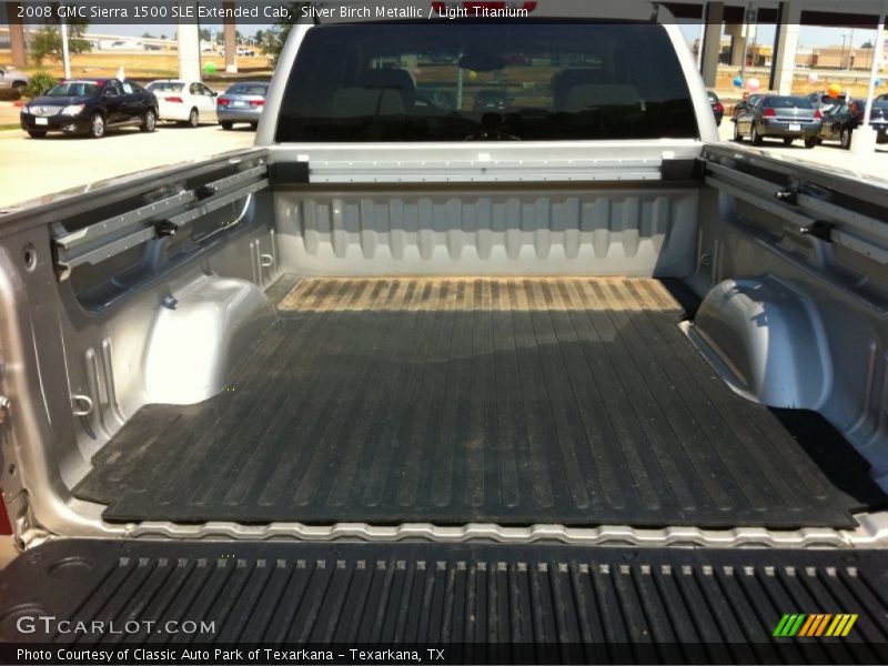 Silver Birch Metallic / Light Titanium 2008 GMC Sierra 1500 SLE Extended Cab