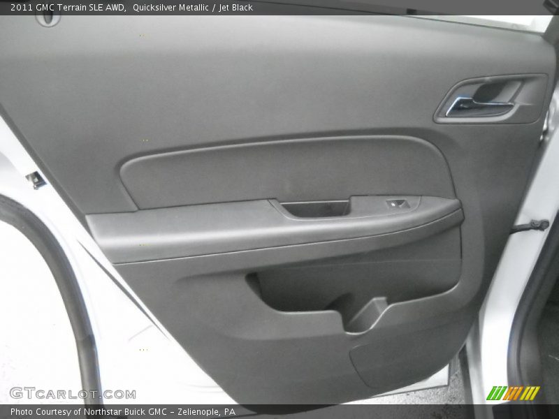 Quicksilver Metallic / Jet Black 2011 GMC Terrain SLE AWD