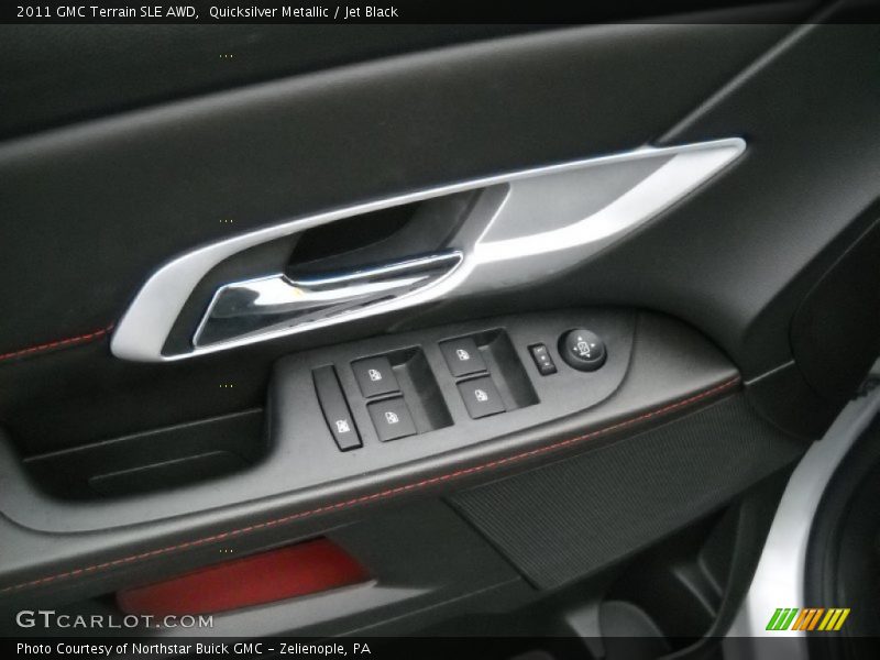 Quicksilver Metallic / Jet Black 2011 GMC Terrain SLE AWD