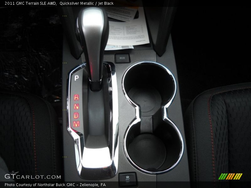 Quicksilver Metallic / Jet Black 2011 GMC Terrain SLE AWD