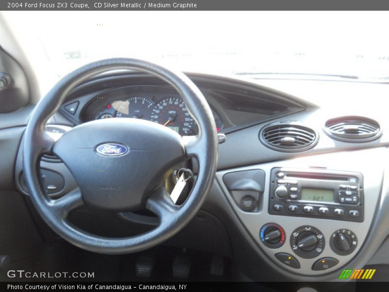 Dashboard of 2004 Focus ZX3 Coupe