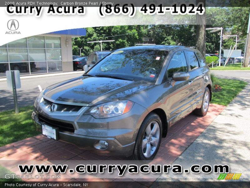 Carbon Bronze Pearl / Ebony 2008 Acura RDX Technology