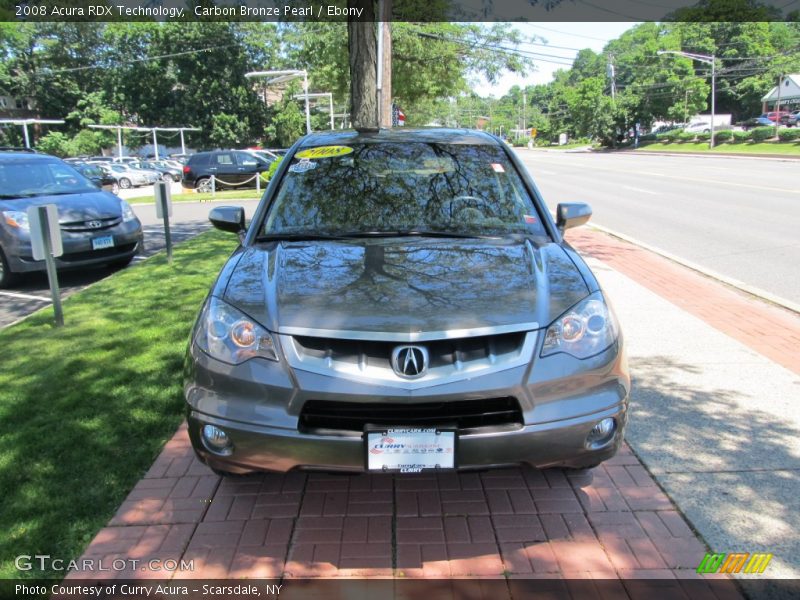 Carbon Bronze Pearl / Ebony 2008 Acura RDX Technology