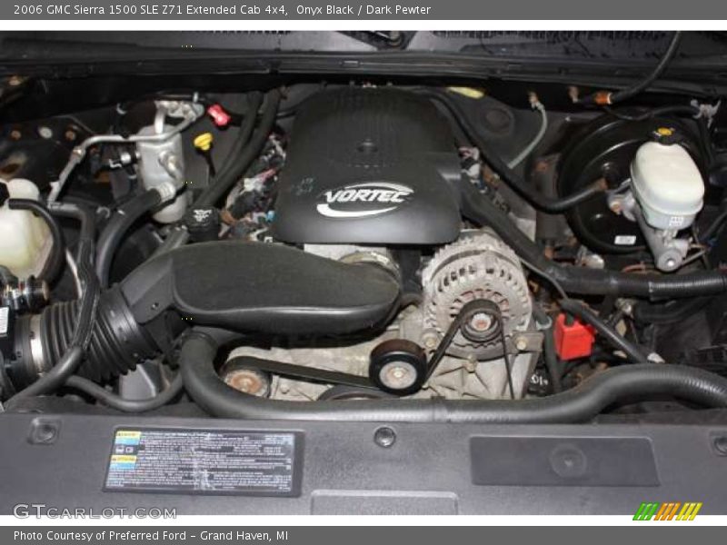 Onyx Black / Dark Pewter 2006 GMC Sierra 1500 SLE Z71 Extended Cab 4x4