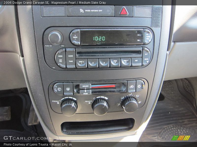 Magnesium Pearl / Medium Slate Gray 2006 Dodge Grand Caravan SE