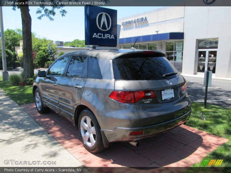 Carbon Bronze Pearl / Ebony 2008 Acura RDX Technology