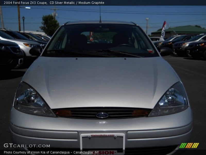 CD Silver Metallic / Medium Graphite 2004 Ford Focus ZX3 Coupe