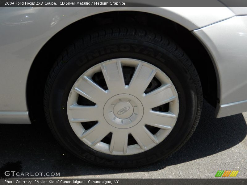 CD Silver Metallic / Medium Graphite 2004 Ford Focus ZX3 Coupe