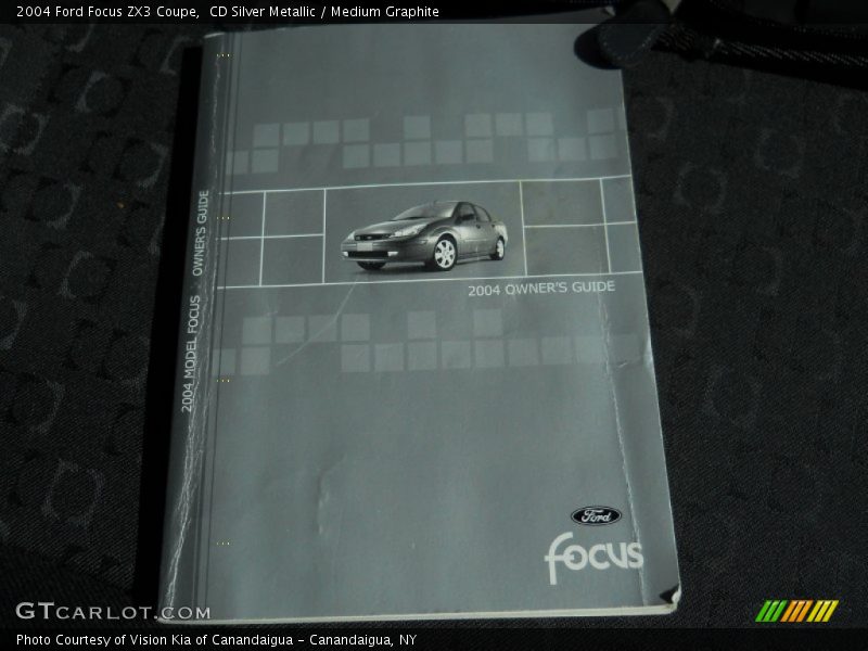 Books/Manuals of 2004 Focus ZX3 Coupe