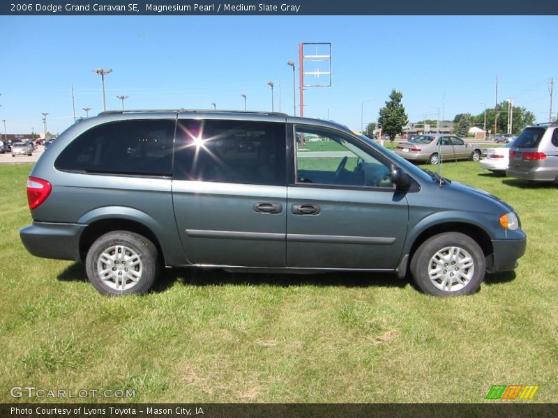 Magnesium Pearl / Medium Slate Gray 2006 Dodge Grand Caravan SE