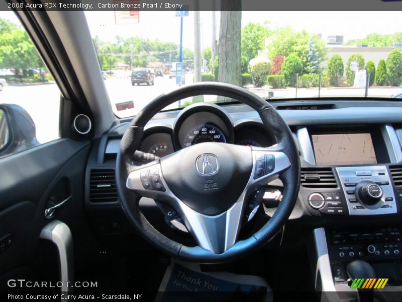 Carbon Bronze Pearl / Ebony 2008 Acura RDX Technology