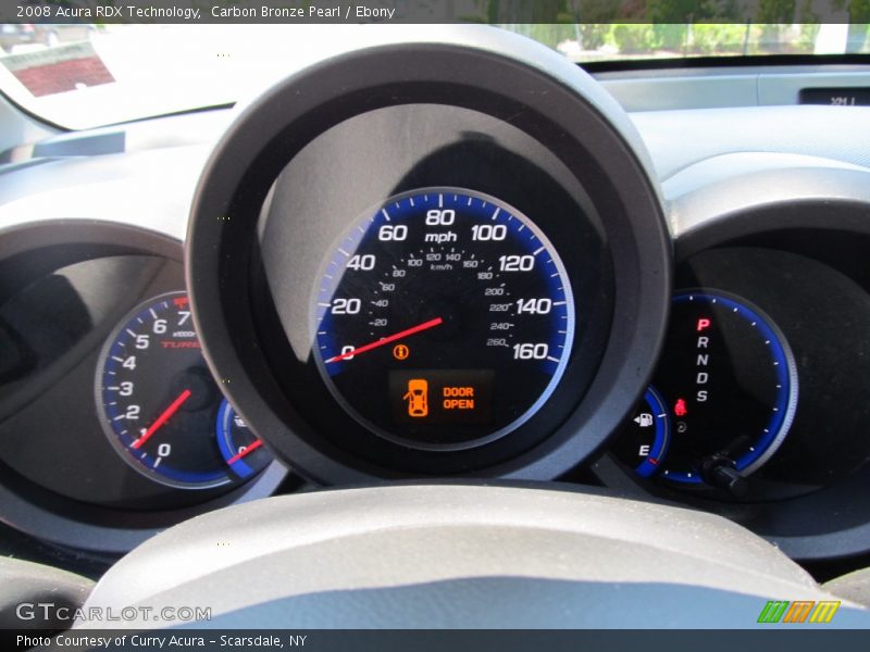 Carbon Bronze Pearl / Ebony 2008 Acura RDX Technology