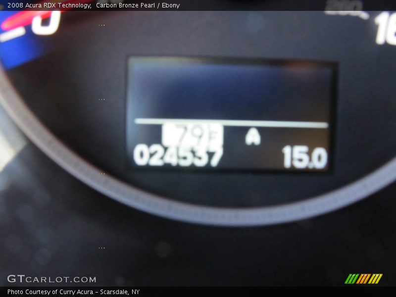 Carbon Bronze Pearl / Ebony 2008 Acura RDX Technology