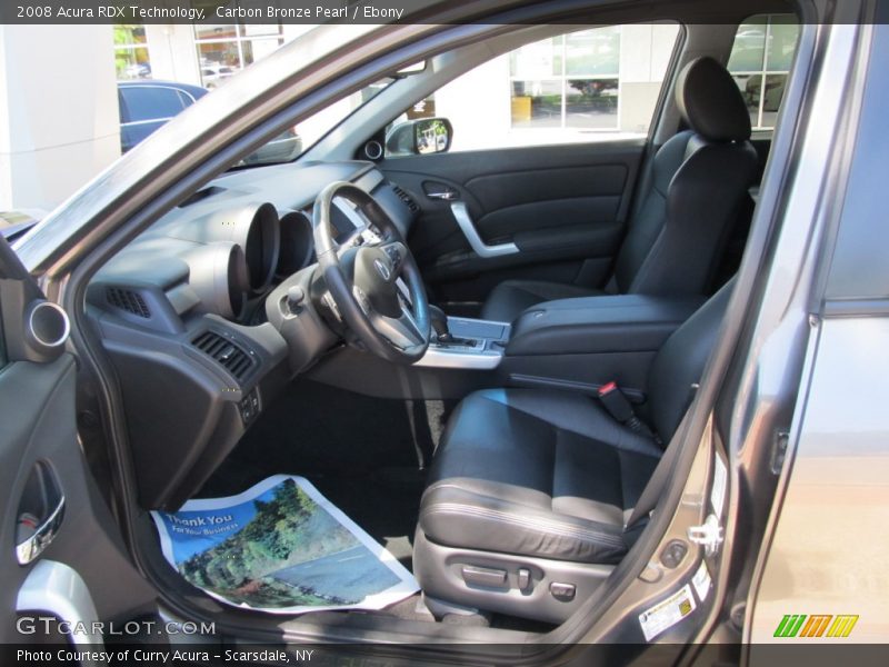 Carbon Bronze Pearl / Ebony 2008 Acura RDX Technology