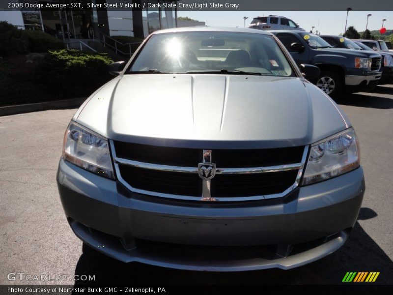 Silver Steel Metallic / Dark Slate Gray/Light Slate Gray 2008 Dodge Avenger SXT