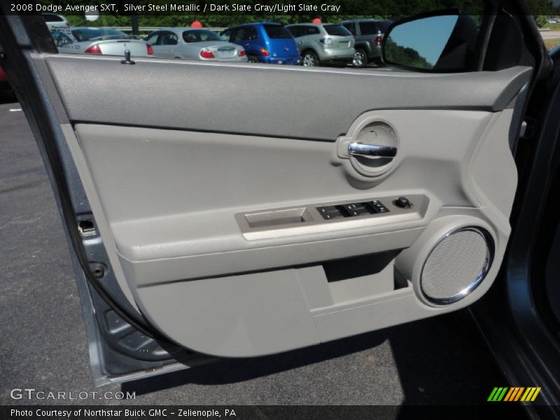 Silver Steel Metallic / Dark Slate Gray/Light Slate Gray 2008 Dodge Avenger SXT