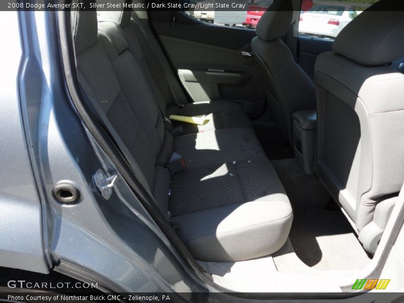 Silver Steel Metallic / Dark Slate Gray/Light Slate Gray 2008 Dodge Avenger SXT