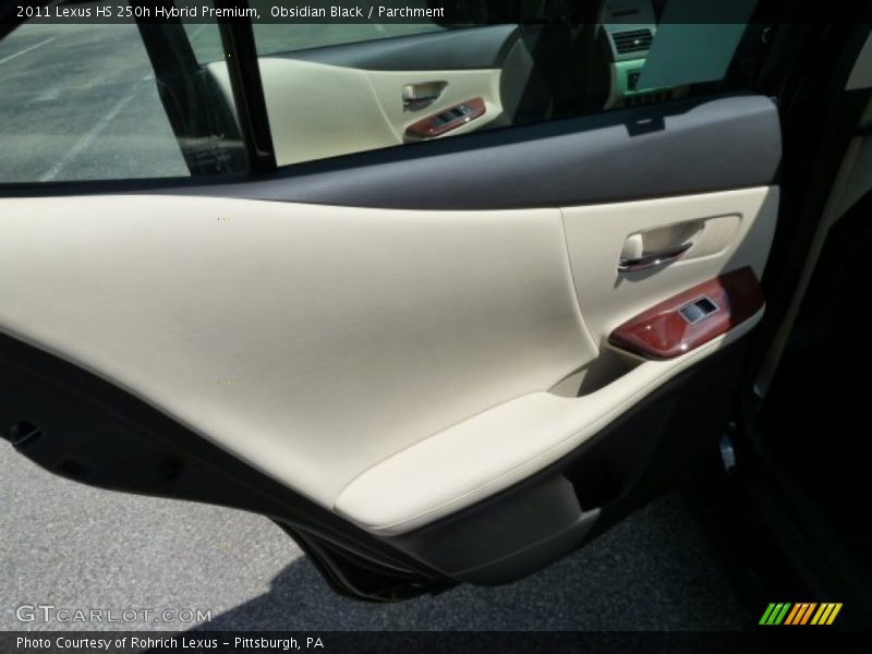 Door Panel of 2011 HS 250h Hybrid Premium