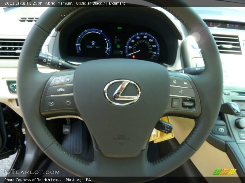  2011 HS 250h Hybrid Premium Steering Wheel