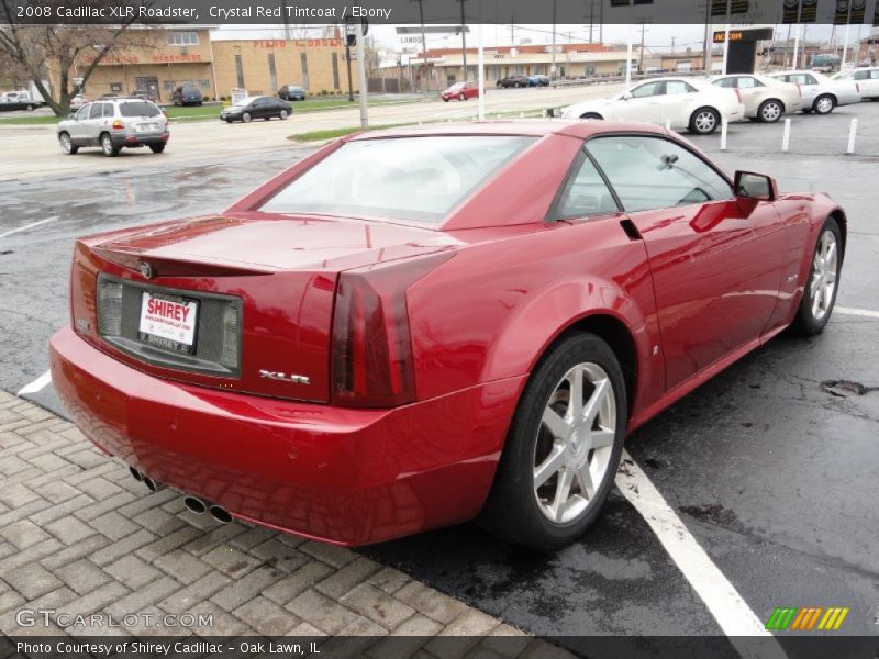 Crystal Red Tintcoat / Ebony 2008 Cadillac XLR Roadster