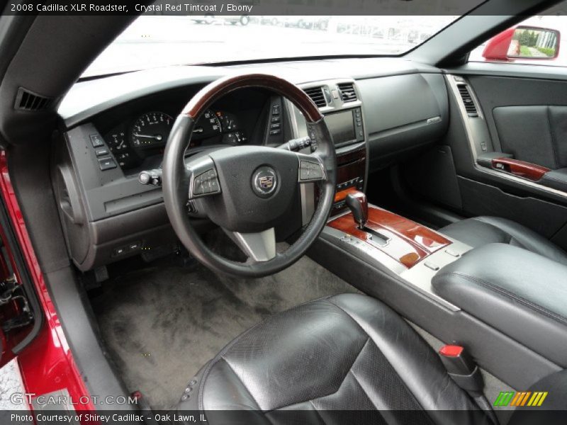 Ebony Interior - 2008 XLR Roadster 