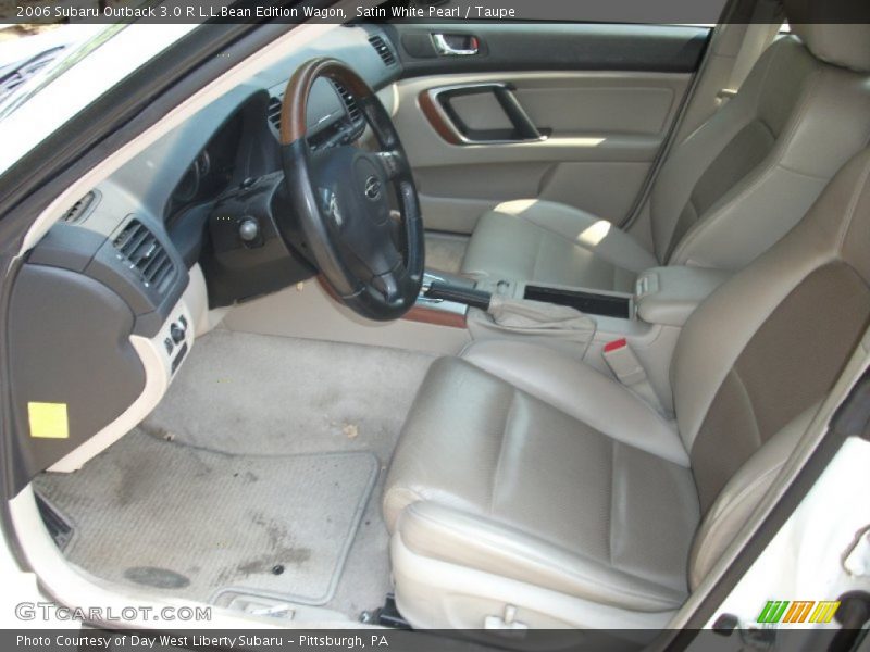  2006 Outback 3.0 R L.L.Bean Edition Wagon Taupe Interior