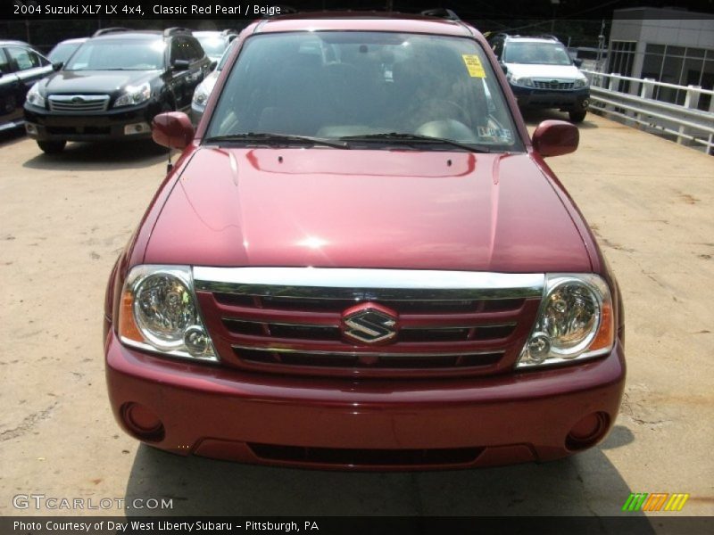 Classic Red Pearl / Beige 2004 Suzuki XL7 LX 4x4