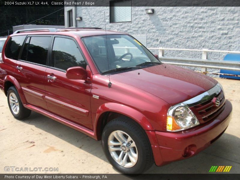 Classic Red Pearl / Beige 2004 Suzuki XL7 LX 4x4