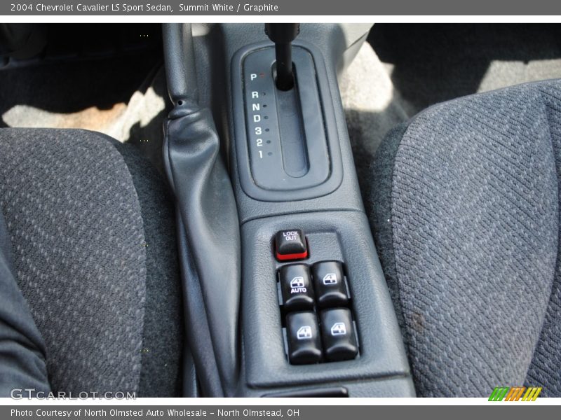 Summit White / Graphite 2004 Chevrolet Cavalier LS Sport Sedan