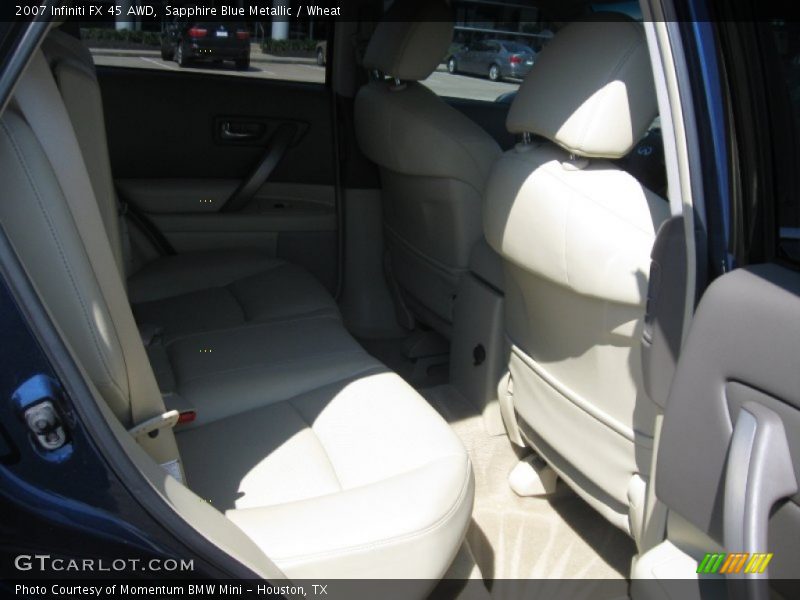 Sapphire Blue Metallic / Wheat 2007 Infiniti FX 45 AWD