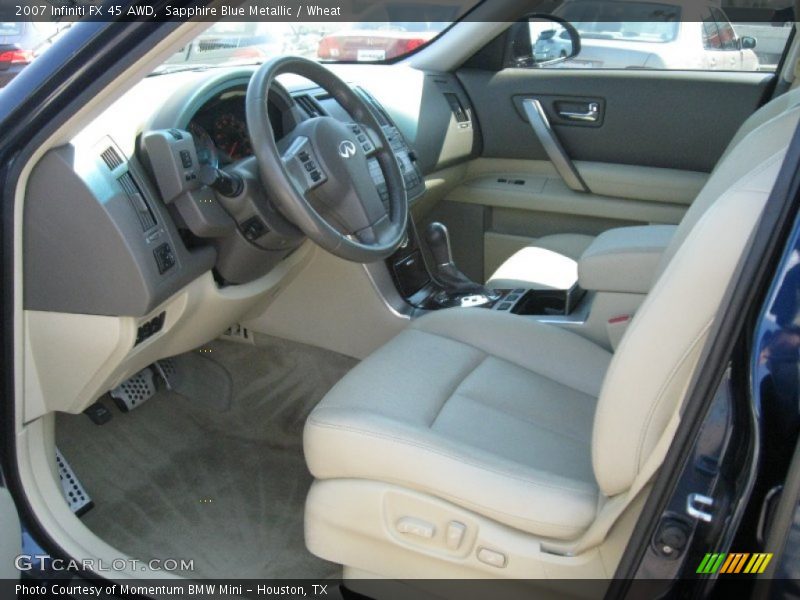  2007 FX 45 AWD Wheat Interior