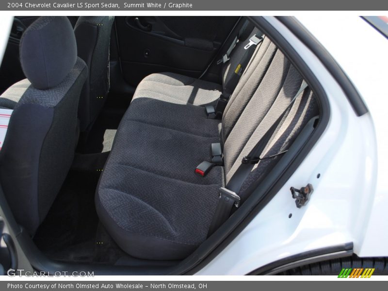 Summit White / Graphite 2004 Chevrolet Cavalier LS Sport Sedan