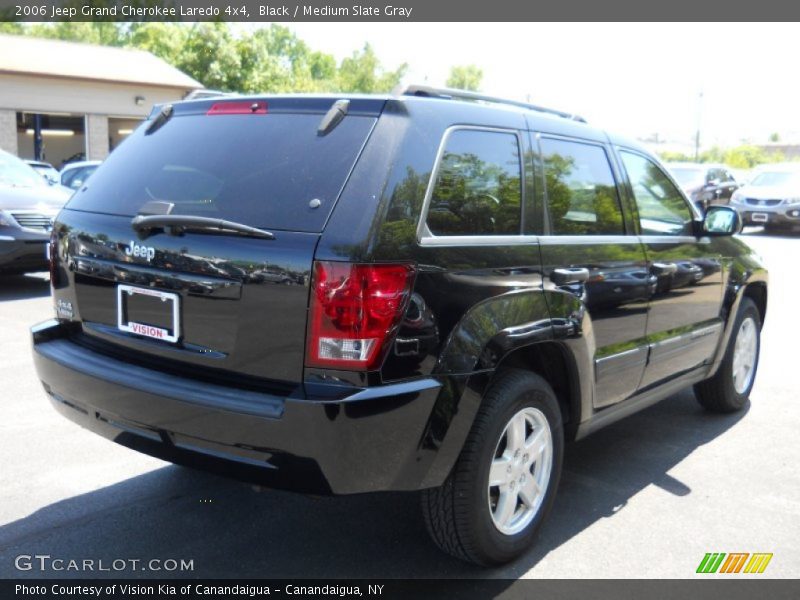 Black / Medium Slate Gray 2006 Jeep Grand Cherokee Laredo 4x4