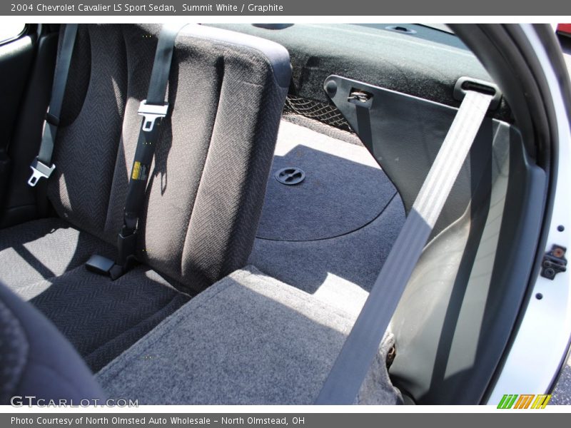Summit White / Graphite 2004 Chevrolet Cavalier LS Sport Sedan