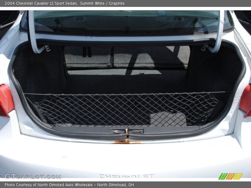 Summit White / Graphite 2004 Chevrolet Cavalier LS Sport Sedan