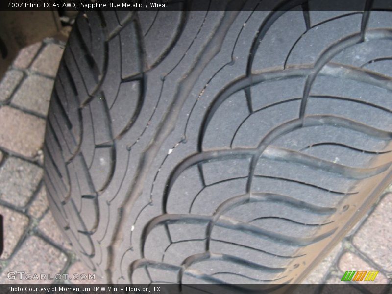 Sapphire Blue Metallic / Wheat 2007 Infiniti FX 45 AWD